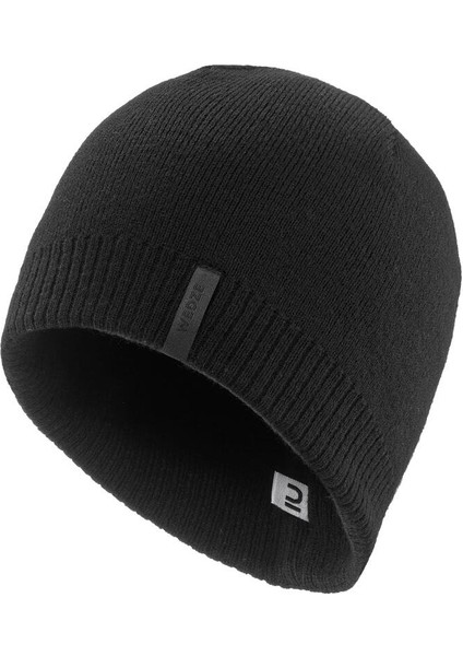 Yetişkin Kayak Beresi - Siyah - Simple