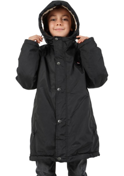 İçi Kürklü Su ve Rüzgar Geçirmez Erkek Çocuk Mont modelleri