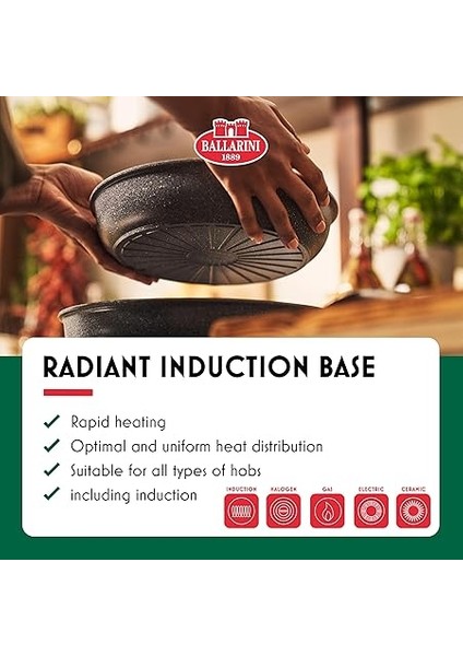 Torre Kızartma Tavası Seti ve Saplı Tencere, 20 + 28 cm + Saplı Tencere 16 Cm, Seramik Kaplama, Indüksiyonlu Ocaklara Uygun, Çıkarılabilir Sap, Alüminyum fırsatları