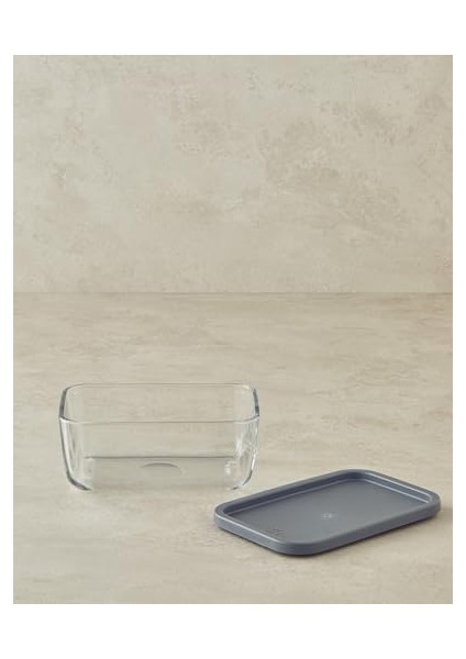 Fresh Safe Cam Saklama Kabı 270 ml Gri fiyatları