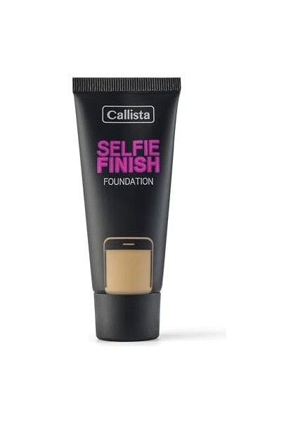 Callista Selfie Finish Fondöten 130 Medium Beige