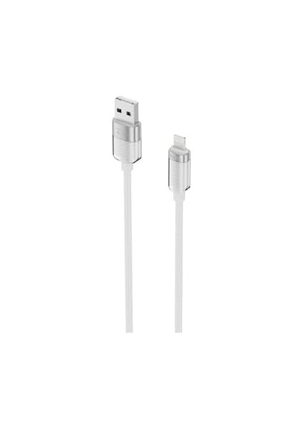 Hkm Tech Knıt Glam 2.1A Hızlı Şarj Destekli, Usb-A To Lightning Şarj ve Data Aktarım Kablosu, 1 Metre, Beyaz fiyatları