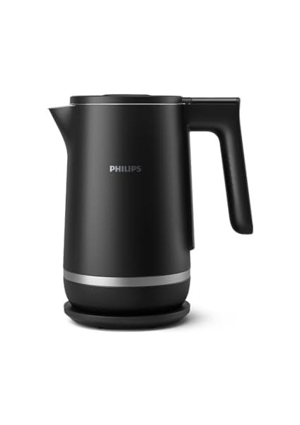 7000 Serisi Çift Yalıtımlı Su Isıtıcısı, 1,7 L Kapasite, Yaylı Kapak, Hızlı Kaynatma, Temizlik, HD9396/90 fiyatları