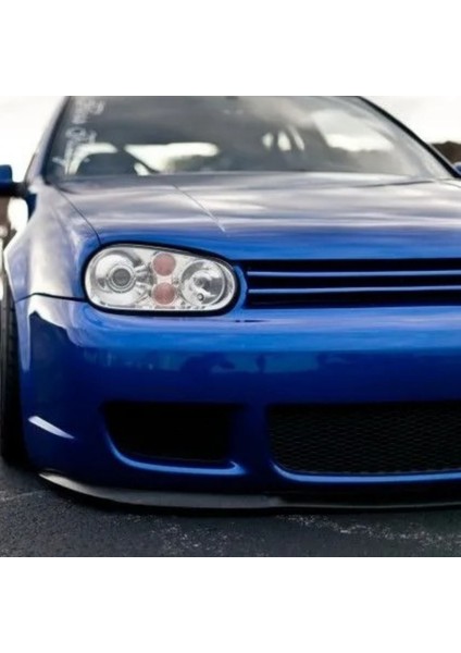 Volkswagen Golf 4 R32 Uyumlu Universal 3 Parça Cupra Kupra Ön Ek Tampon Dili Lip Esnek Karlık fiyatları