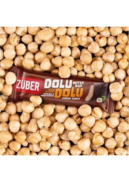 Dolu Dolu Meyve Bar Fındık Ezmeli 30G x 12 Adet modelleri