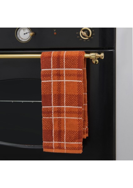 Soft Plaid Mutfak Havlusu - Kiremit - 40X66 cm fiyatları