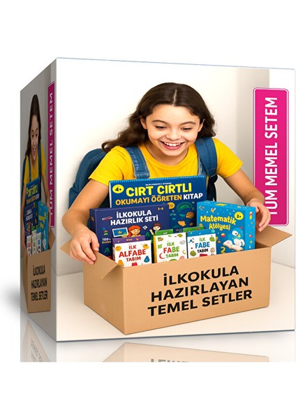 Ilkokula Hazırlayan Eğitim Seti (4 Set-7 Kitap) fiyatları