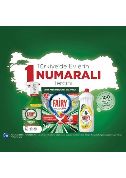Fairy Portakallı Power Spray Bulaşık Spreyi, 800 ml