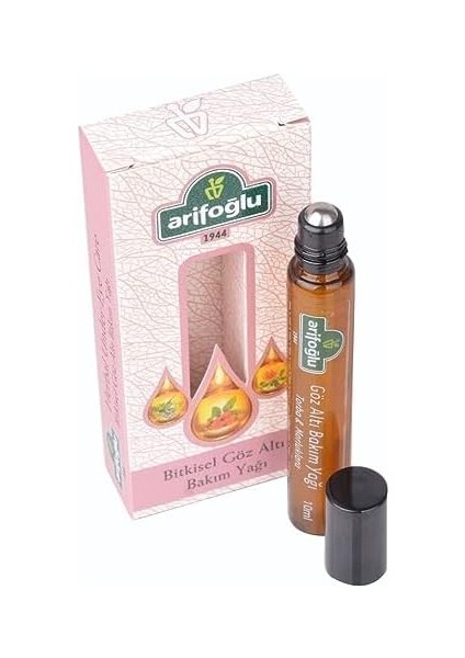 Arifoğlu Göz Altı Bitkisel Bakım Yağı 10 ml fiyatları