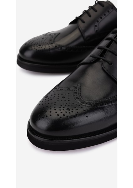 Erkek Hakiki Deri Siyah Klasik Ayakkabı 1157 40-119 Erk Ayk SK25-26 Sıyah modelleri