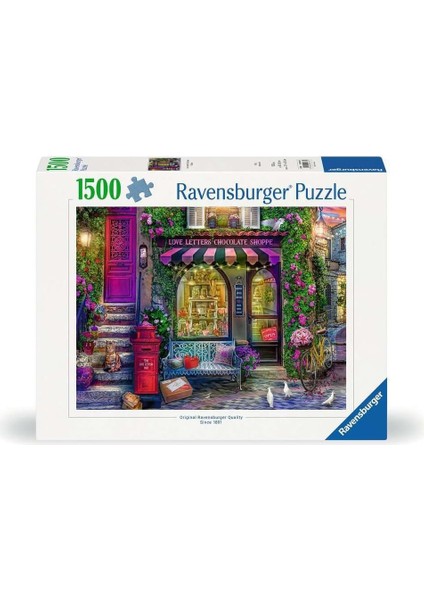 1500P Puzzle Çikolata Dükkanı, Yapboz