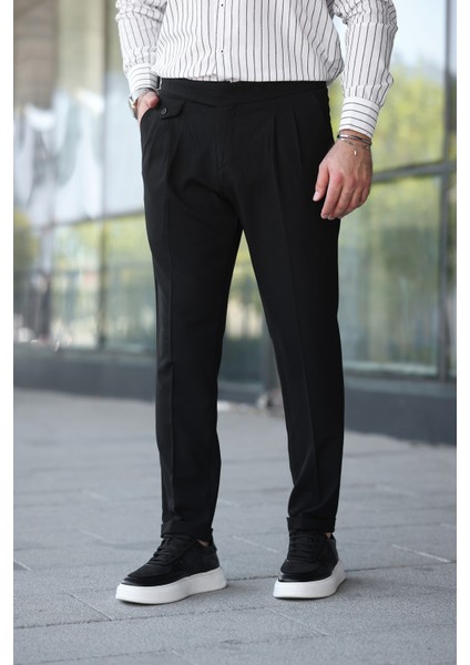 Kuşaklı Pileli Kemer Detaylı Old Money Kumaş Pantolon modelleri