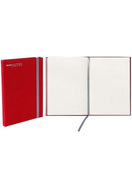 SK320R A5 Kırmızı Çizgili Defter