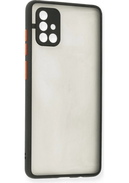 Samsung Galaxy A71 Kılıf Montreal Silikon Kapak - Siyah fırsatları