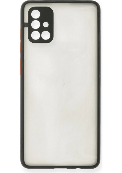 Samsung Galaxy A71 Kılıf Montreal Silikon Kapak - Siyah indirimleri