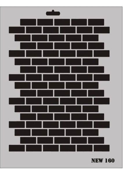 Rich New Seri N-160 Stencil 35X25 cm