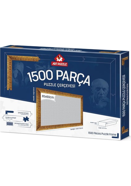 Puzzle 1500 Parça Puzzle Çerçevesi