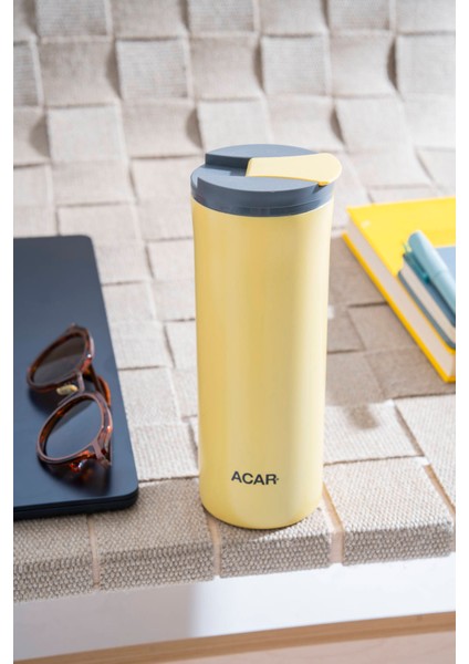 Dream Paslanmaz Çelik Termos 400 ml Sarı