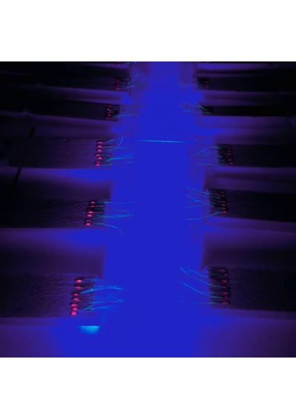 Çapari, İstavrit Çaparisi, 20x12 Beden, Ultraviyole Uv Neon Koyu Yeşil Sim, 11 No Beyaz 7 İğneli, 3lü Paket indirimleri