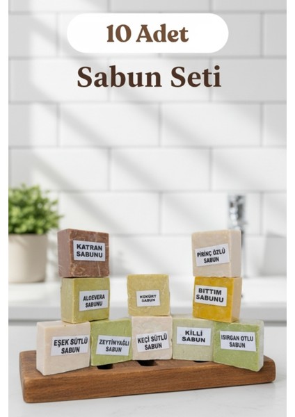 10 Adet Sabun Seti