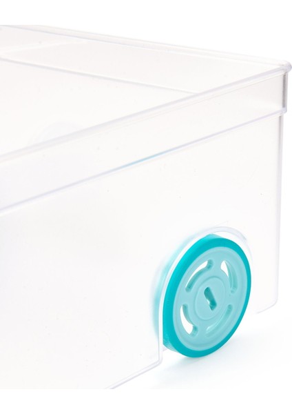 Roll-In Tekerlekli Buzdolabı Düzenleyici - Şeffaf - 16X31 cm fiyatları