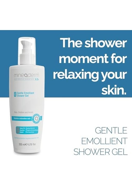 Mineaderm Gentle Emollient Shower Jel 200 ml modelleri
