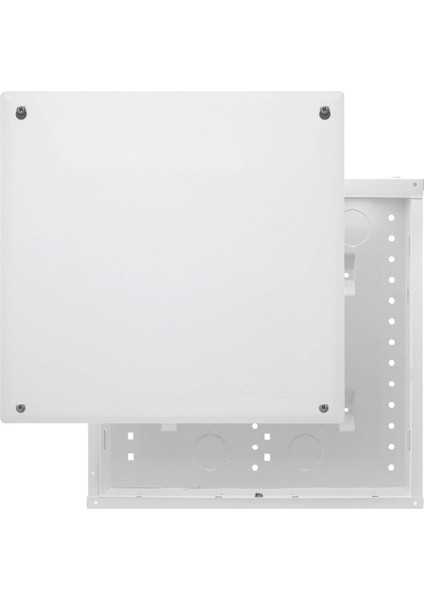 - Onq 14 Inç Medya Muhafazası, 20 Ölçer Kablo Yönetim Kutusu, Kablolar Için 2,5 Inç Açıklıklı Kablo Duvar Kapağı, Gömme Medya Kutusu, Parlak Beyaz, EN1400