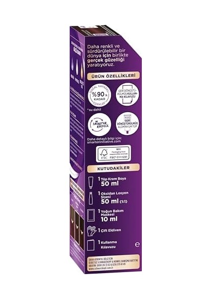 Palette Göz Alıcı Renkler Saç Boyası 4-88 Koyu Kızıl Saç Boyası modelleri