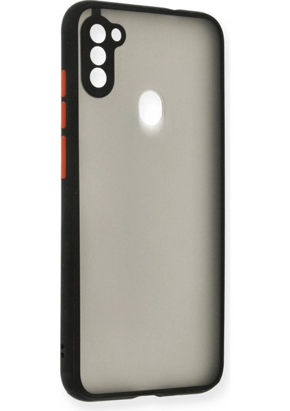 Samsung Galaxy A11 Kılıf Montreal Silikon Kapak - Siyah fırsatları