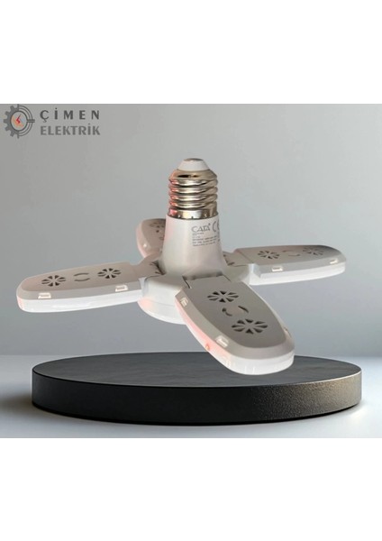 Cata Ct 1151 Pervane 30W LED Ampul 6500K Beyaz Işık E27 Duy