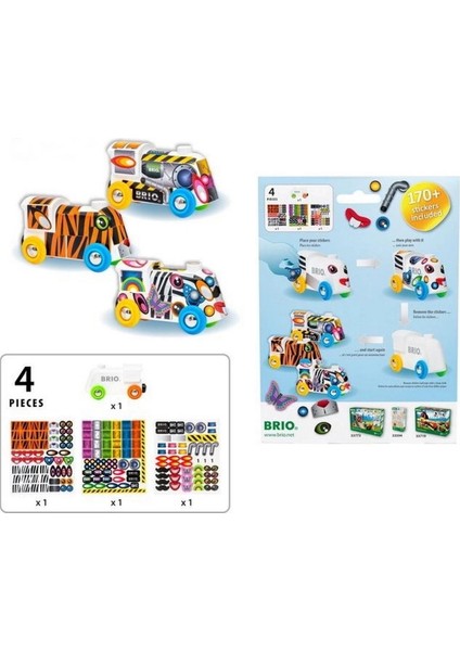 Brio Sticker Yapıştırmalı Tren 33979 fırsatları