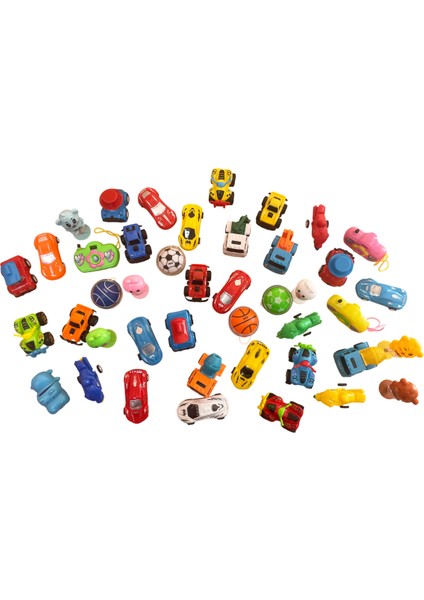 Küçük Arabalı Oyuncak Seti 42 Parça