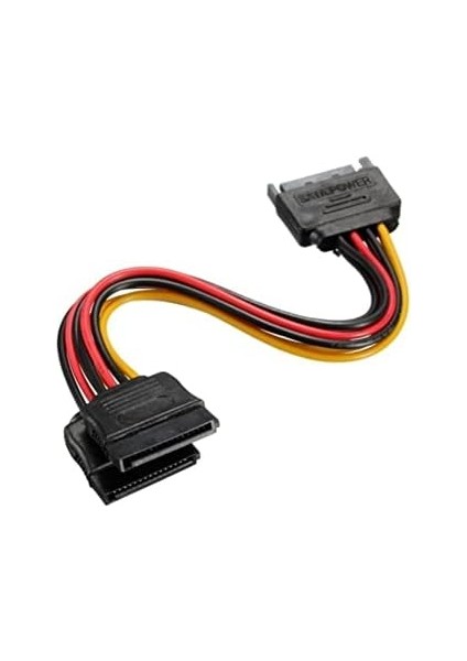 4426 Sata 15 Pin Dişi Erkek 2 Port Çoklayıcı Kablo Splitter HDD Bağlantı Kablosu fiyatları
