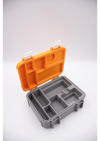 Tridium Works 3D Djı Osmo Action 4 / 5 Uyumlu Travel Case ( Turuncu / Gri ) fiyatları