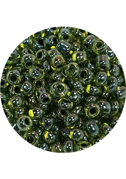Litaetrend Dökme Cam Kum Boncuk (8/0) 3 mm - 60 Gram - Şeffaf Alacalı Yeşil - BNC212 fiyatları