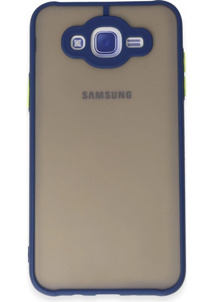 Samsung Galaxy J7 Kılıf Montreal Silikon Kapak - Lacivert indirimleri