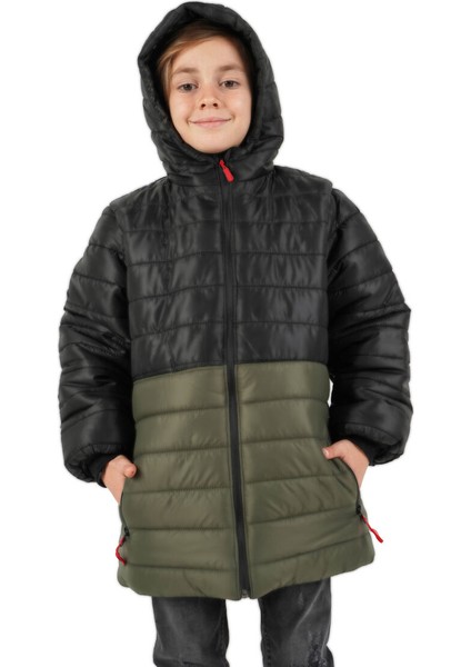 İçi Kürklü Su ve Rüzgar Geçirmez Erkek Çocuk Mont modelleri
