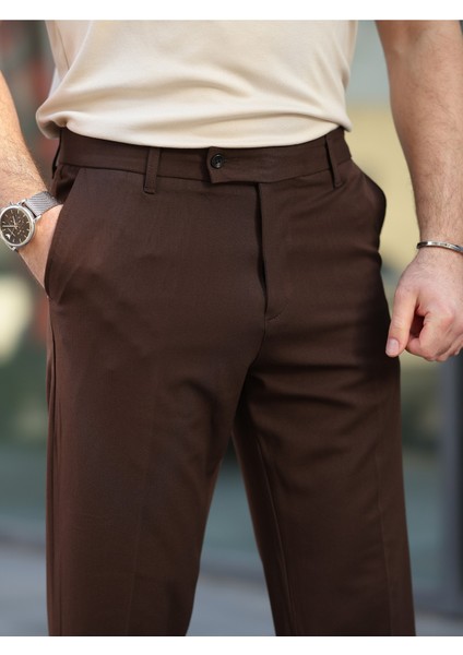 Erkek Premium Duble Paça Bel Destekli Kumaş Pantolon fiyatları