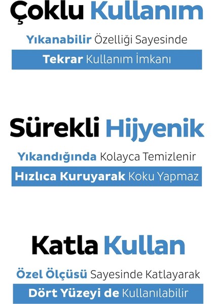 Easy Clean Bio Çözünür 3xlarge Yüzey Temizlik Havlusu - Mendili 7 Al 6 Öde – Deniz Tuzu & Deniz Yosunu / Doğal, Yıkanabilir, Micro Pin Teknolojili Bez 7X50 (350 Yaprak)