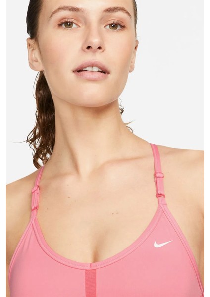 Training Indy Dri Fit Light Support Bra Kadın Spor Sütyen Pembe modelleri
