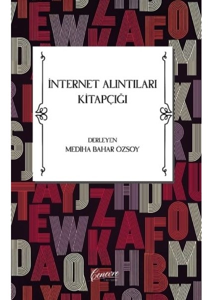Internet Alıntıları Kitapçığı