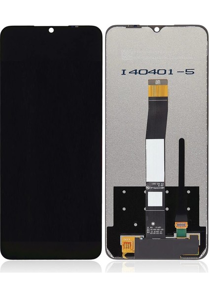 Xiaomi Uyumlu Redmi 10C LCD Ekran Dokunmatik Siyah Çıtasız