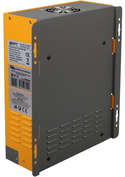 Sunsolar MPK50 Mppt Solar Şarj Kontrol Cihazı 50A (12V/24V/36V/48V Otomatik) 250V Maksimum Pv LCD Ekranlı RS485 Portlu fiyatları