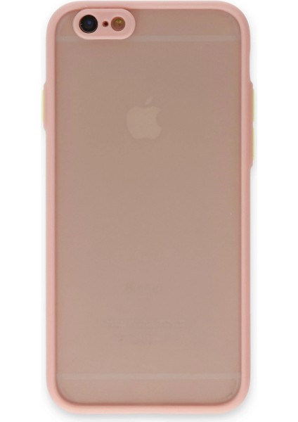 Apple iPhone 6 Kılıf Montreal Silikon Kapak - Pembe fırsatları