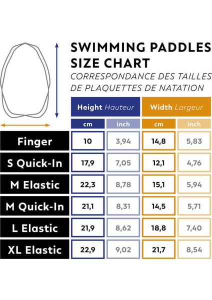 El Paleti - S Boy - Mavi/Sarı - Quick'In 500