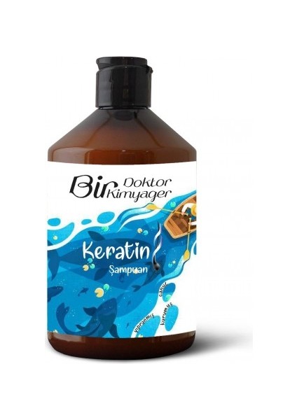 Keratin Şampuan (Tüm Saç Tipleri için) (500 mL)