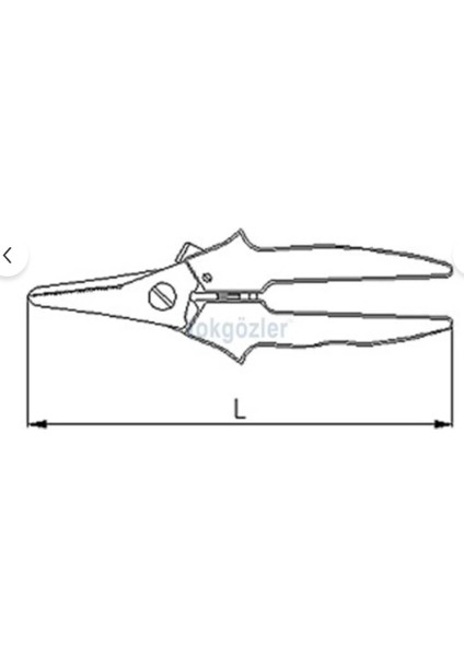 6740270190 Kombine Çok Amaçlı Makas 190mm fiyatları