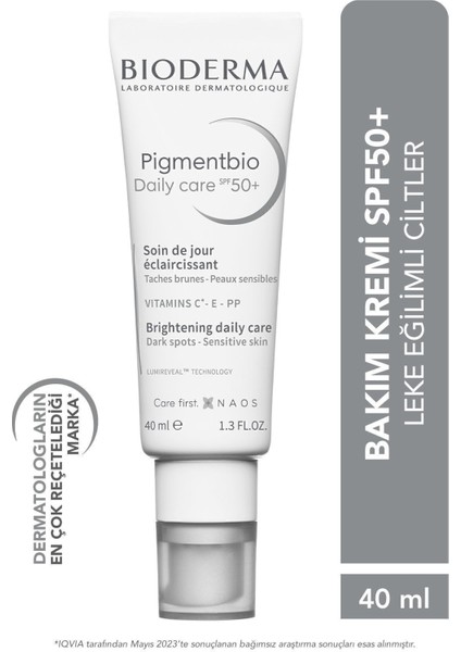 Bioderma Pigmentbio Daily Care SPF50 40 ml
