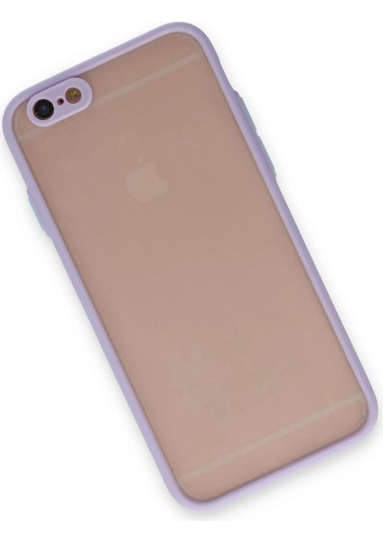 Apple iPhone 6 Kılıf Montreal Silikon Kapak - Mor