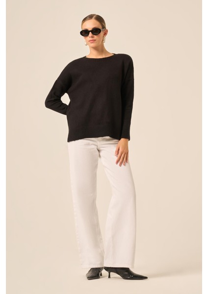 Kadın Şardon Kazak Siyah 25215 fiyatları